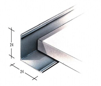 Cornice L perimetrale 24x24
