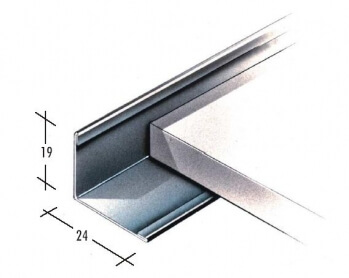 Cornice L perimetrale 19x24