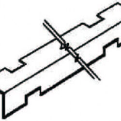 Distanziatore per struttura nascosta