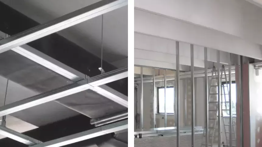 Struttura in Cartongesso